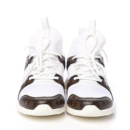 Louis Vuitton Technical Nylon Monogram Rubber Aftergame Sneakers 37 2 of 9