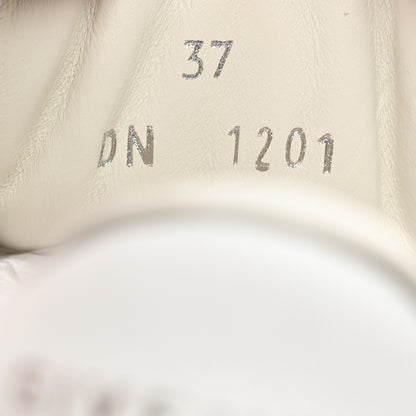 Givenchy Calfskin Band Logo Womens City Sport Sneakers 37 White Pink 7 of 9