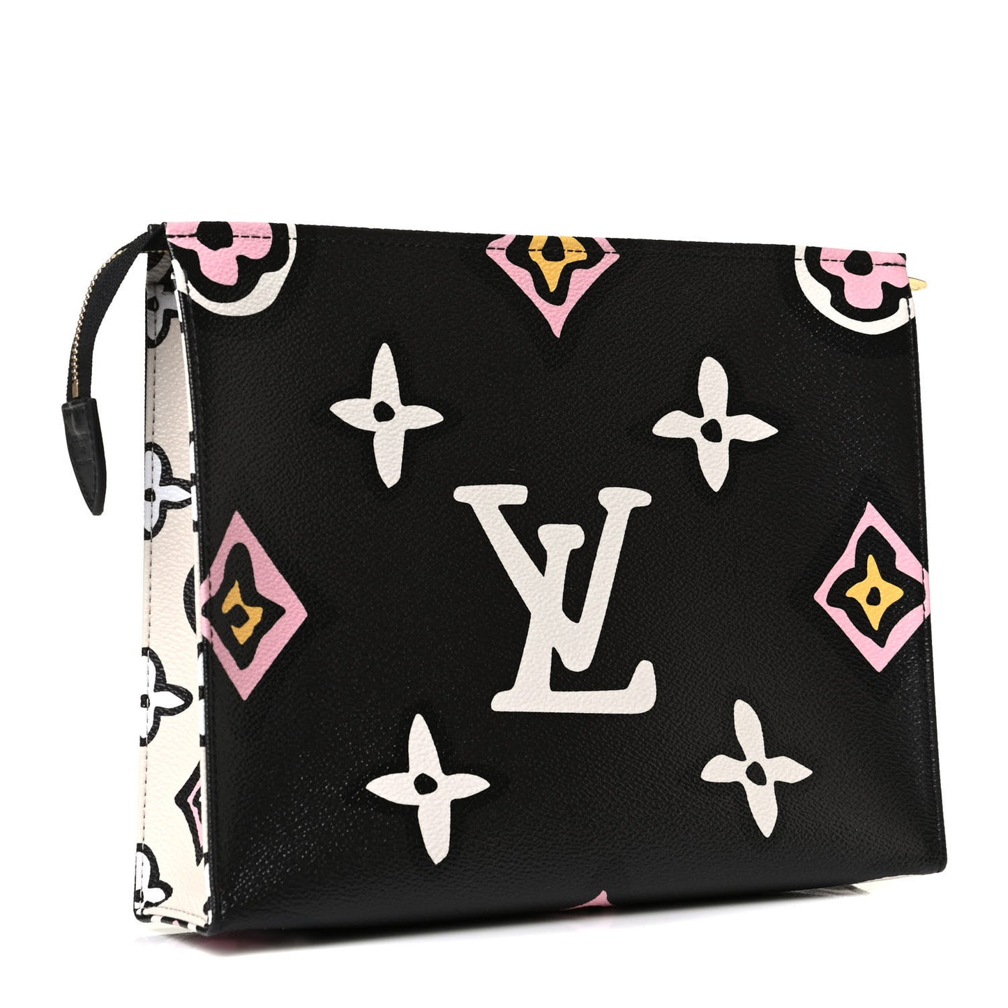 Monogram Giant Wild At Heart Toiletry Pouch 26 Black
