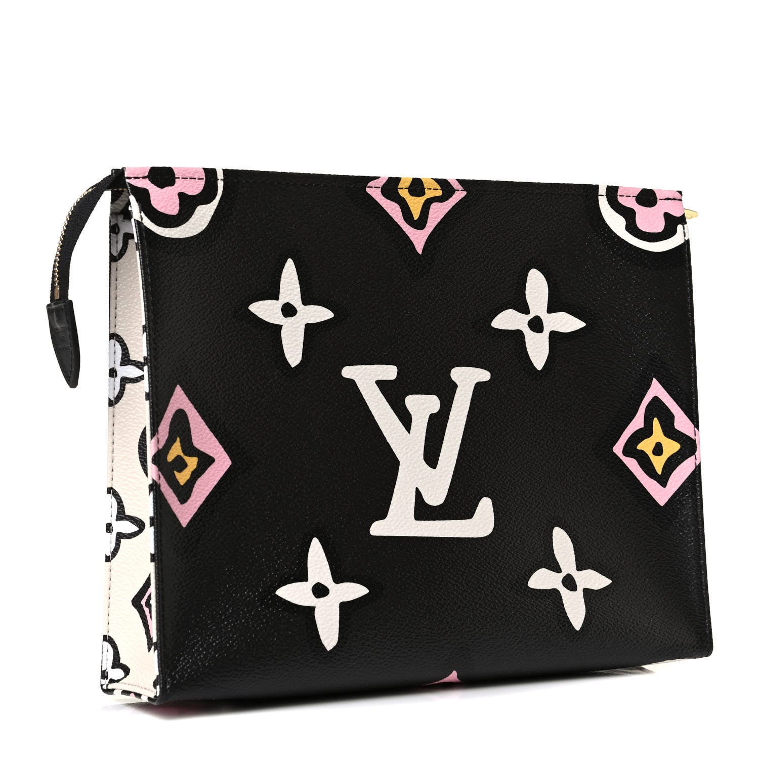 Louis Vuitton Monogram Giant Wild At Heart Toiletry Pouch 26 Black 2 of 4