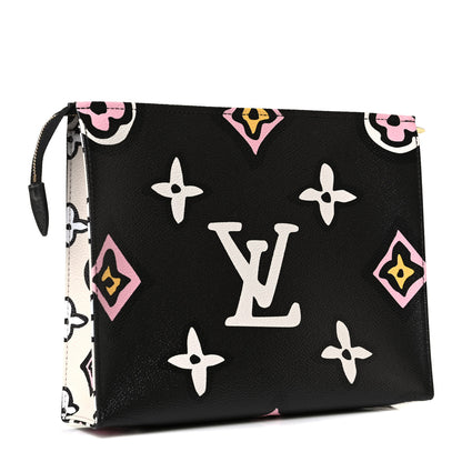 Louis Vuitton Monogram Giant Wild At Heart Toiletry Pouch 26 Black 2 of 4