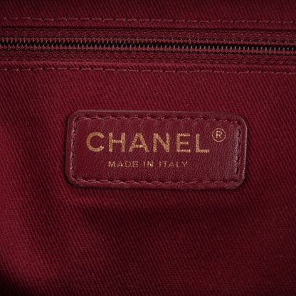 Chanel Crumpled Grained Calfskin Quilted Large Shiva Flap Black 7 of 8
