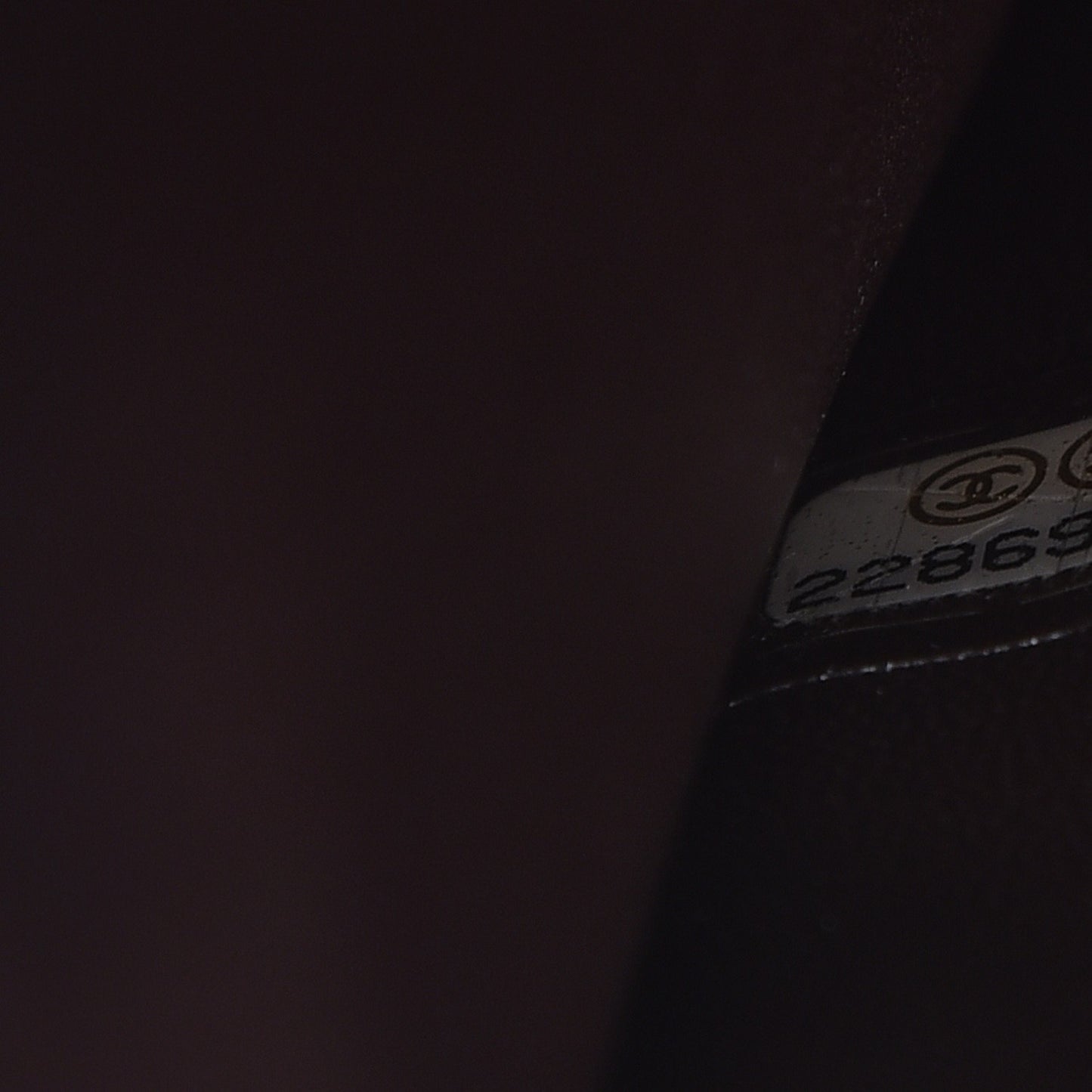 Lambskin Quilted Extra Mini Wallet On Chain WOC Black