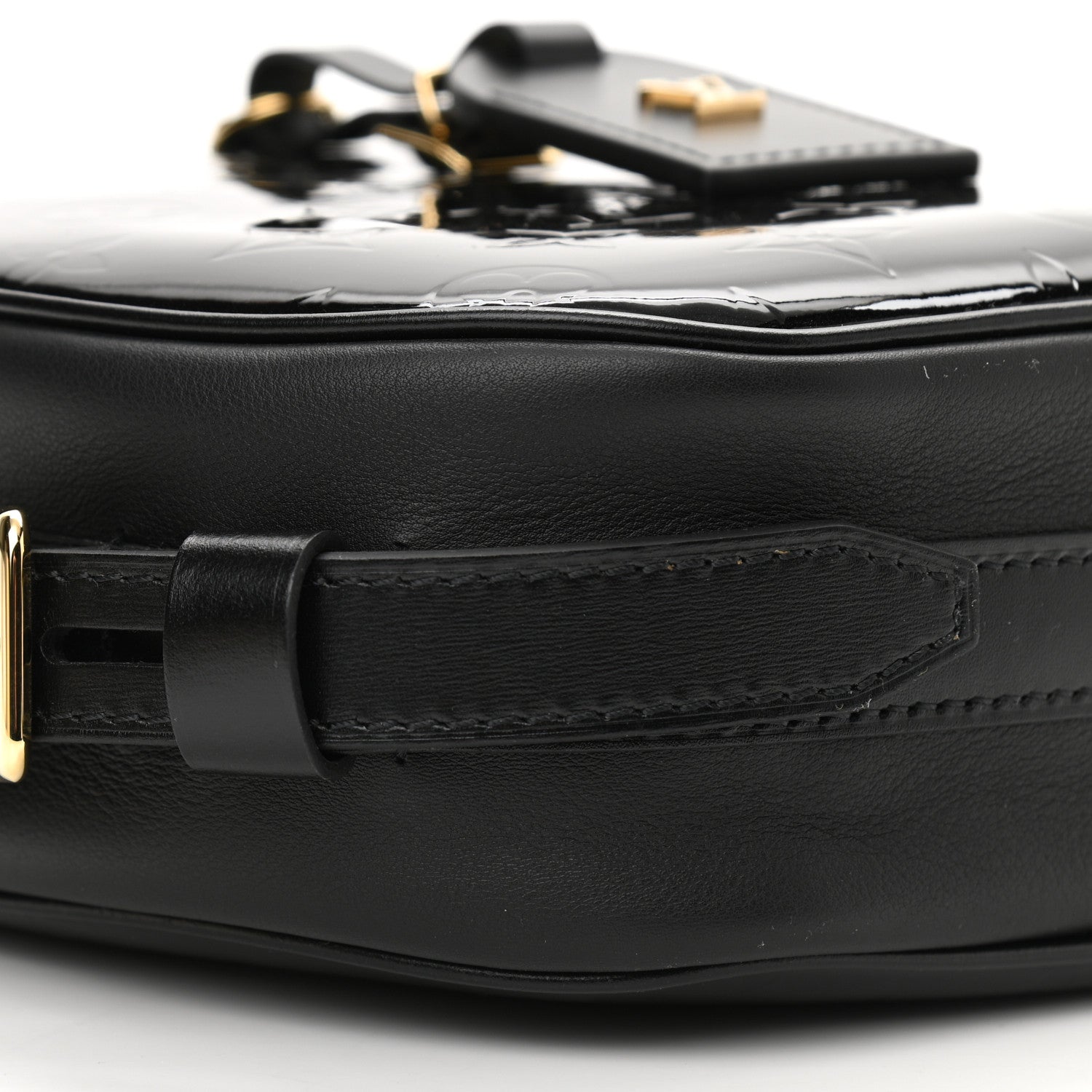Louis Vuitton Vernis Boite Chapeau Souple MM Black 8 of 9