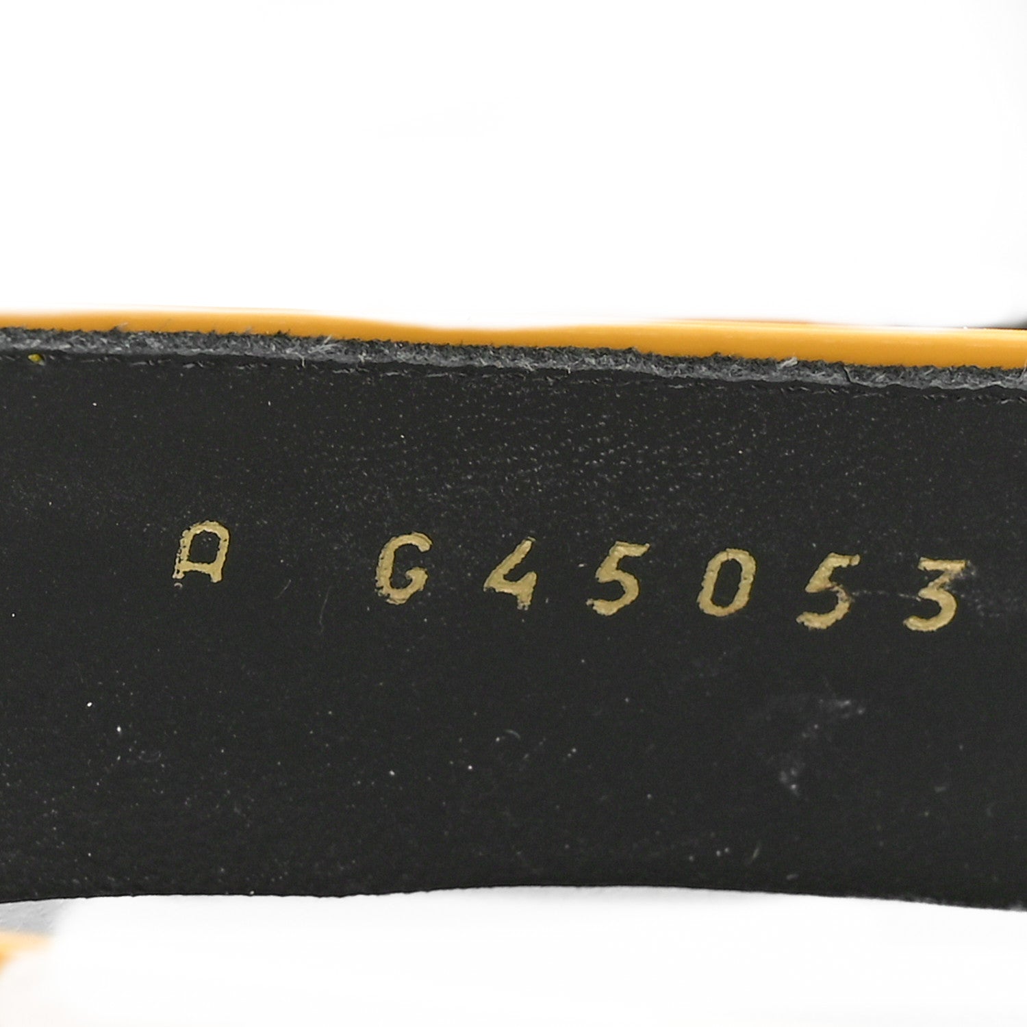 Chanel Patent Calfskin Pumps 38 Black Yellow 8 of 9
