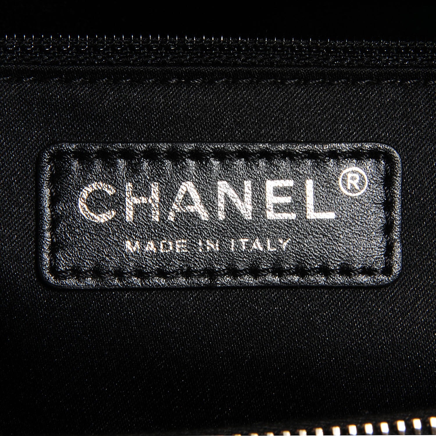 Chanel Caviar Quilted Grand Shopping Tote GST Black 6 of 7