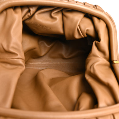 Bottega Veneta Smooth Butter Calf The Pouch Oversized Clutch Teak 5 of 11