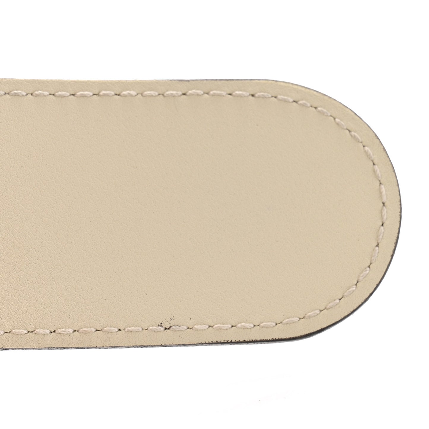 Calfskin Double G 40mm Belt 85 34 Mystic White