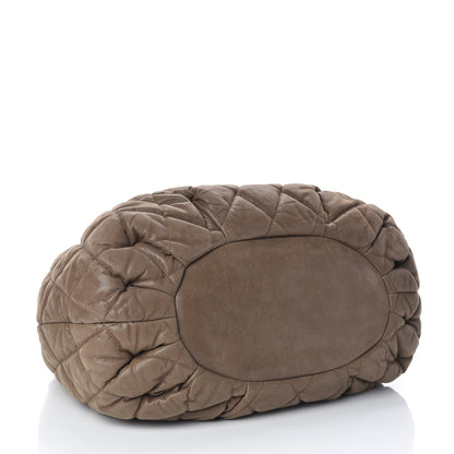 Chanel Iridescent Calfskin Quilted Large In The Mix Tote Khaki 4 of 10