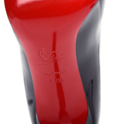 Christian Louboutin Patent Pigalle 100 Pumps 40.5 Black 9 of 10