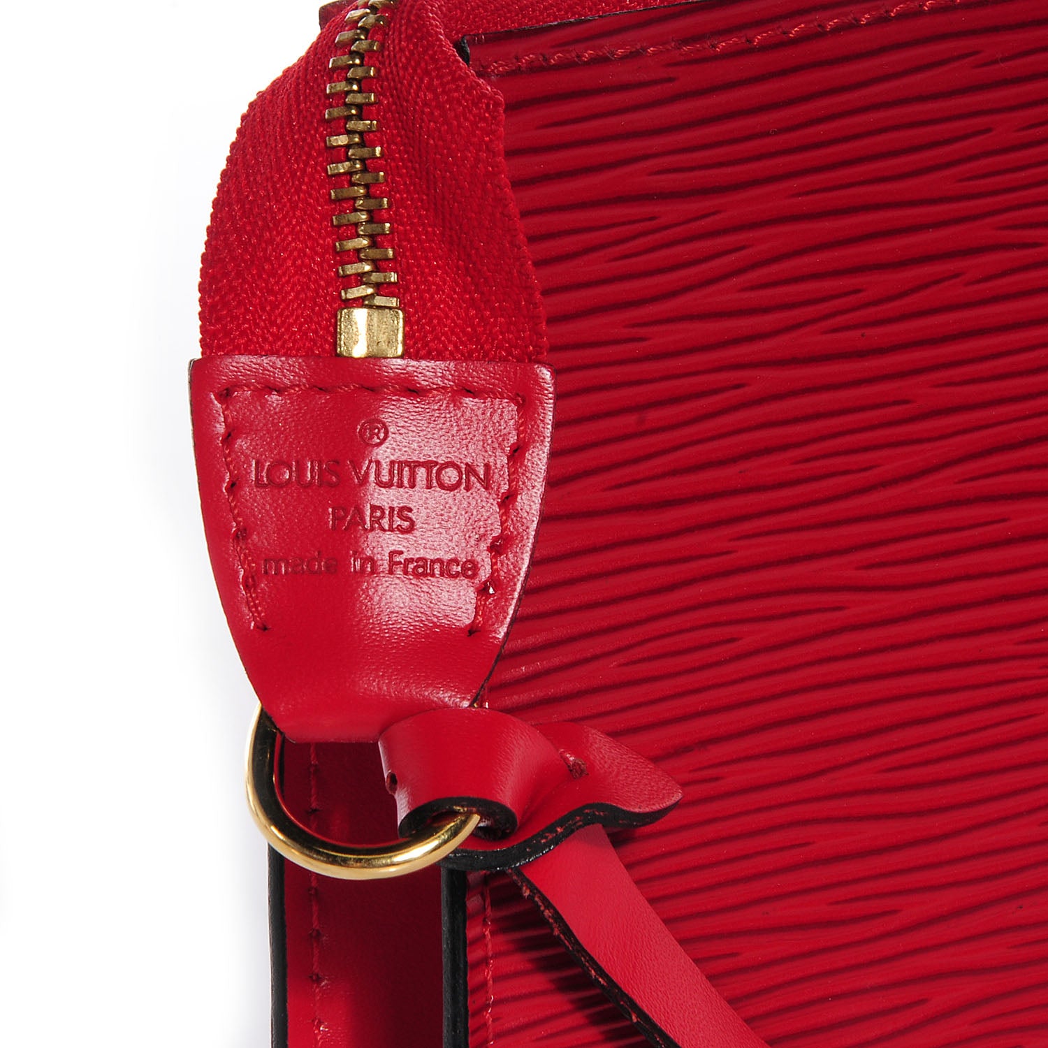 Louis Vuitton Epi Pochette Accessories 24 Rouge 4 of 7
