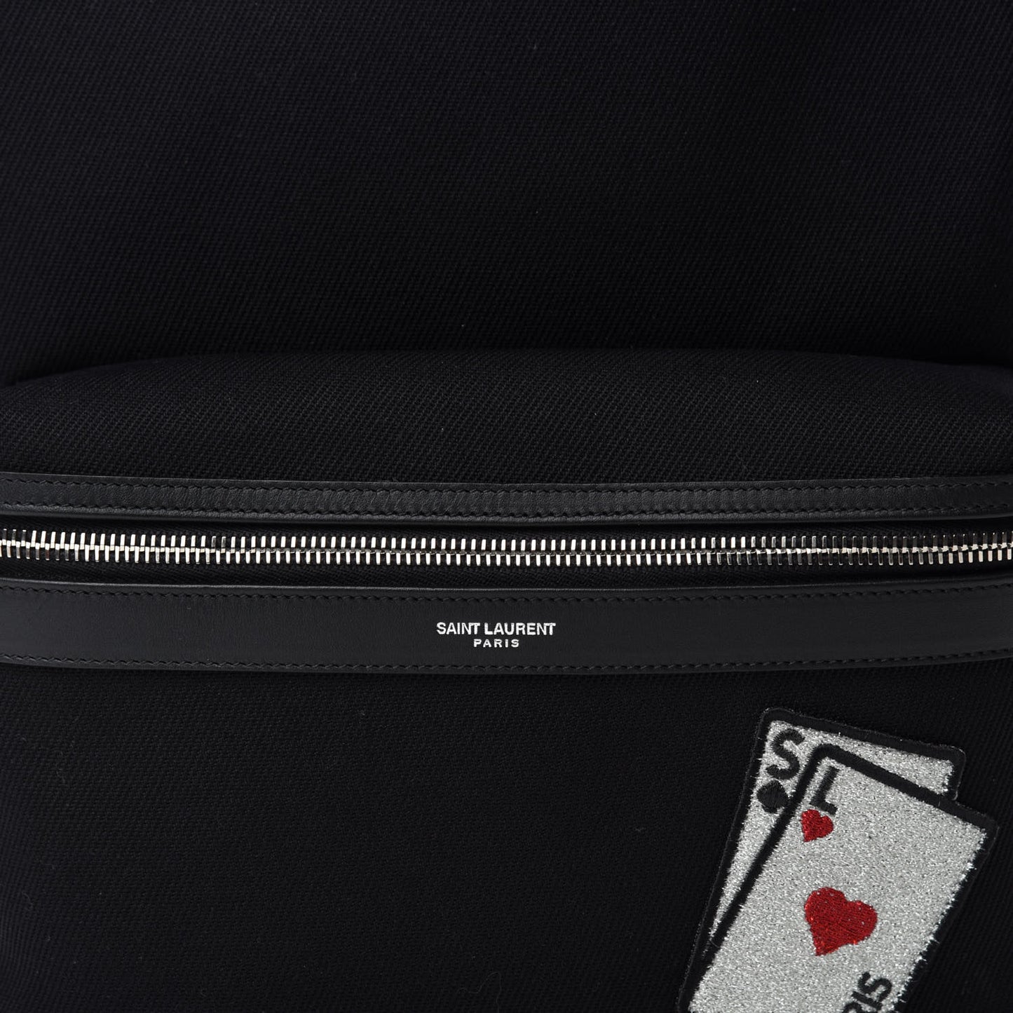 Canvas SL Playing Cards City Backpack Black