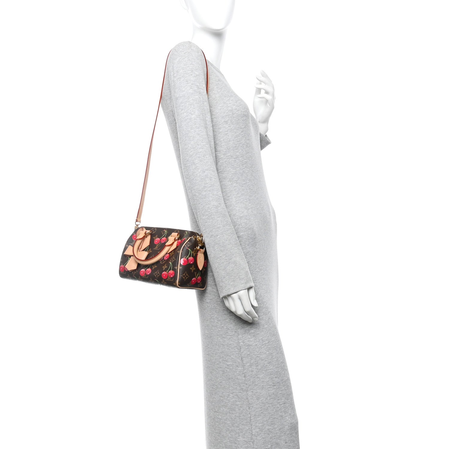 Louis Vuitton LV X TM Monogram Cerises Speedy Bandouliere 20 2 of 9