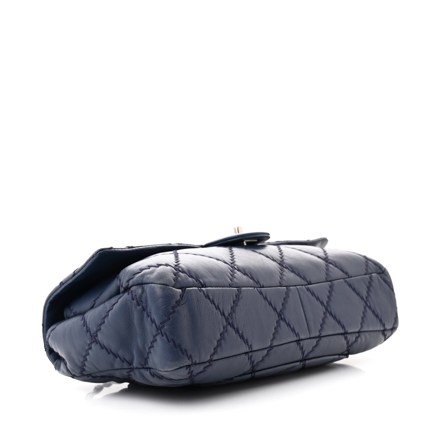 Chanel Lambskin Ultimate Stitch Flap Blue 4 of 14