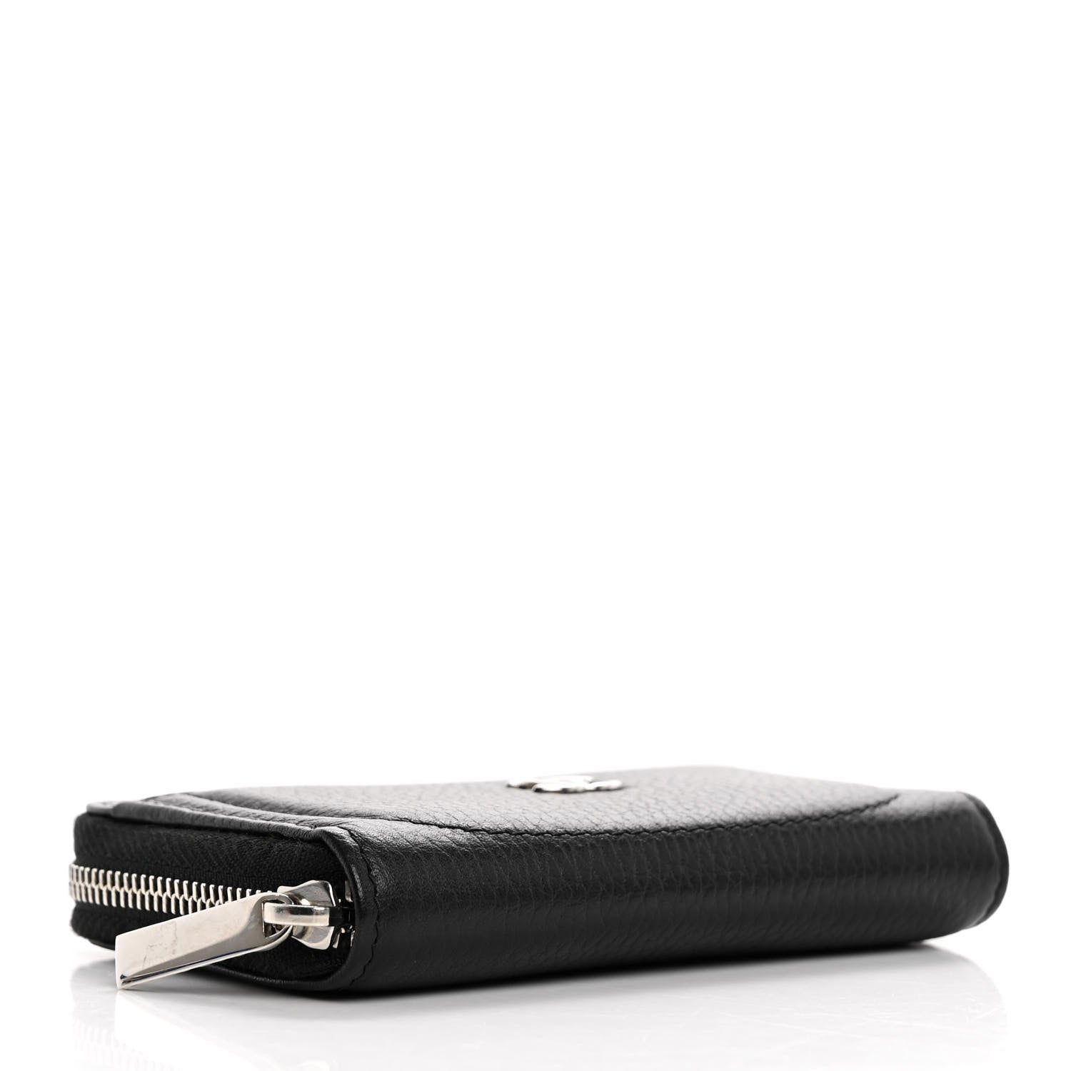 Chanel Grained Calfskin Neo Executive Zip Coin Purse Black 4 of 11