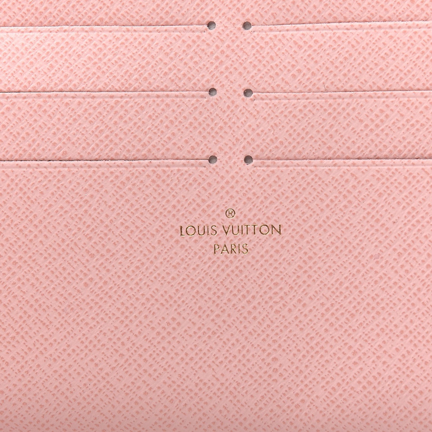 Calfskin Felicie Card Holder Insert Rose Ballerine