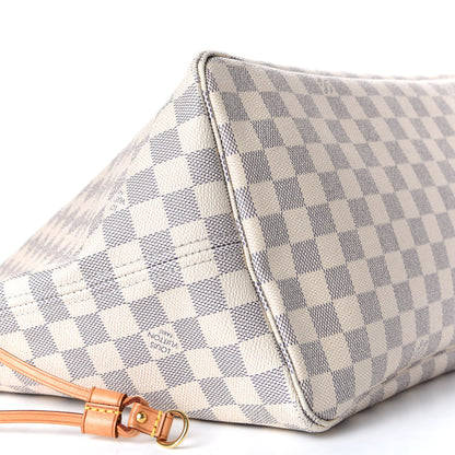Louis Vuitton Damier Azur Neo Neverfull GM Rose Ballerine 6 of 10