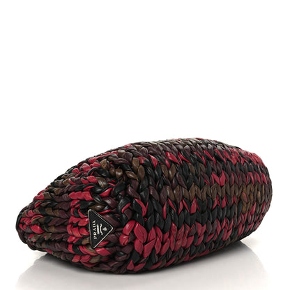Prada Napa Knit Tote Corteccia 4 of 11