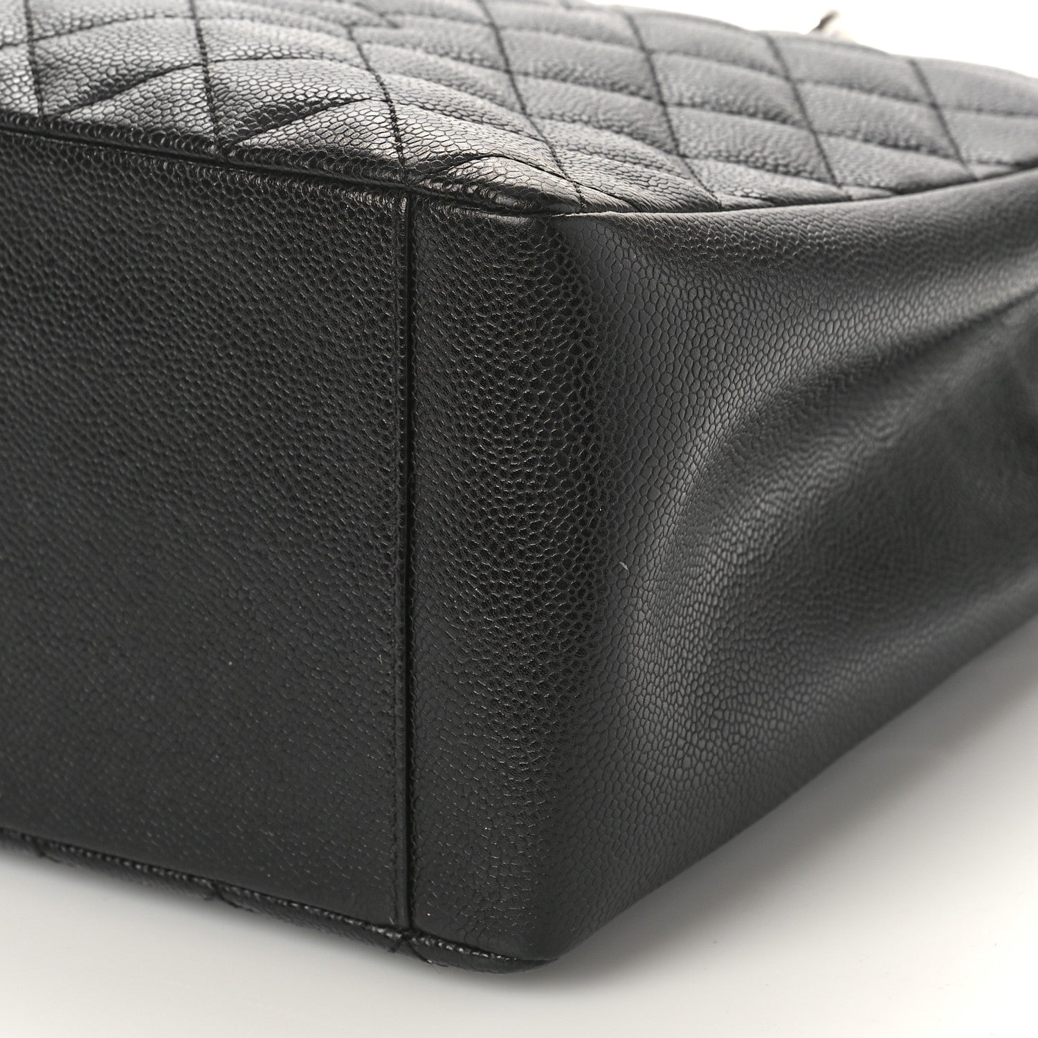 Chanel Caviar Quilted Grand Shopping Tote GST Black 9 of 9