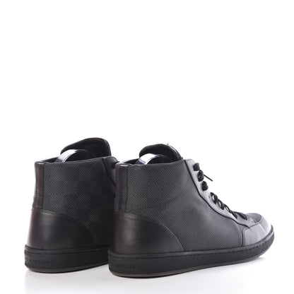 Louis Vuitton Damier Graphite Offshore Sneaker Boots 7.5 4 of 9