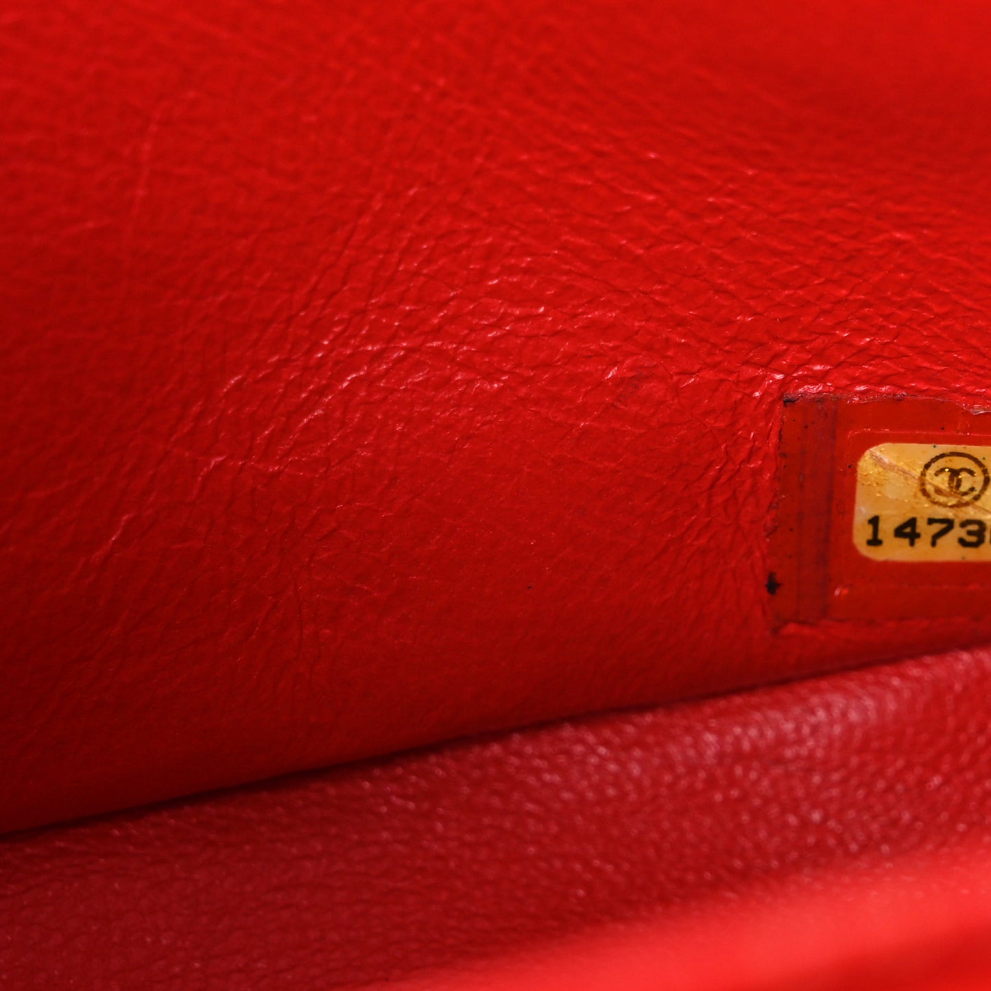 Aged Glazed Calfskin Quilted 2.55 Reissue 226 Flap Red
