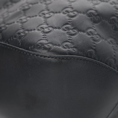 Gucci Guccissima Signature Large Linea A Hobo Black 11 of 16