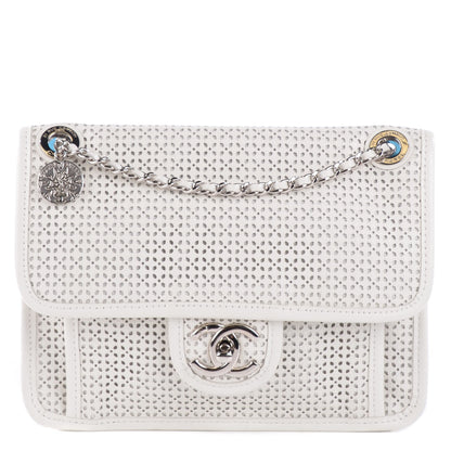 Chanel Perforated Calfskin Small Up In The Air Flap Ivory 1 of 8