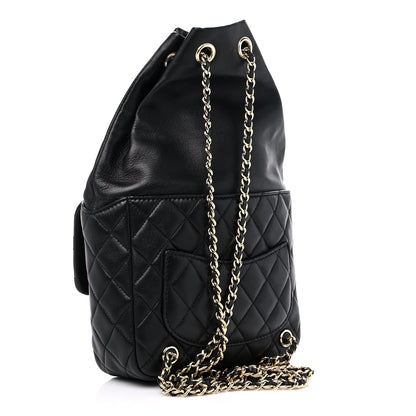 Chanel Lambskin Quilted Small In Seoul Backpack Black 3 of 9