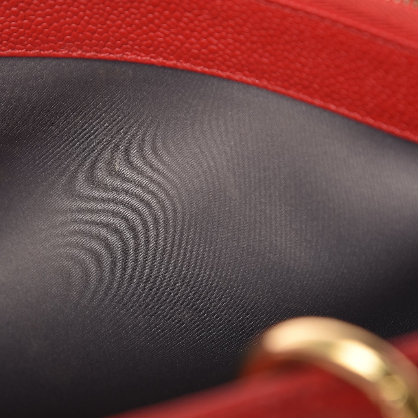 Caviar Quilted Grand Shopping Tote GST Red