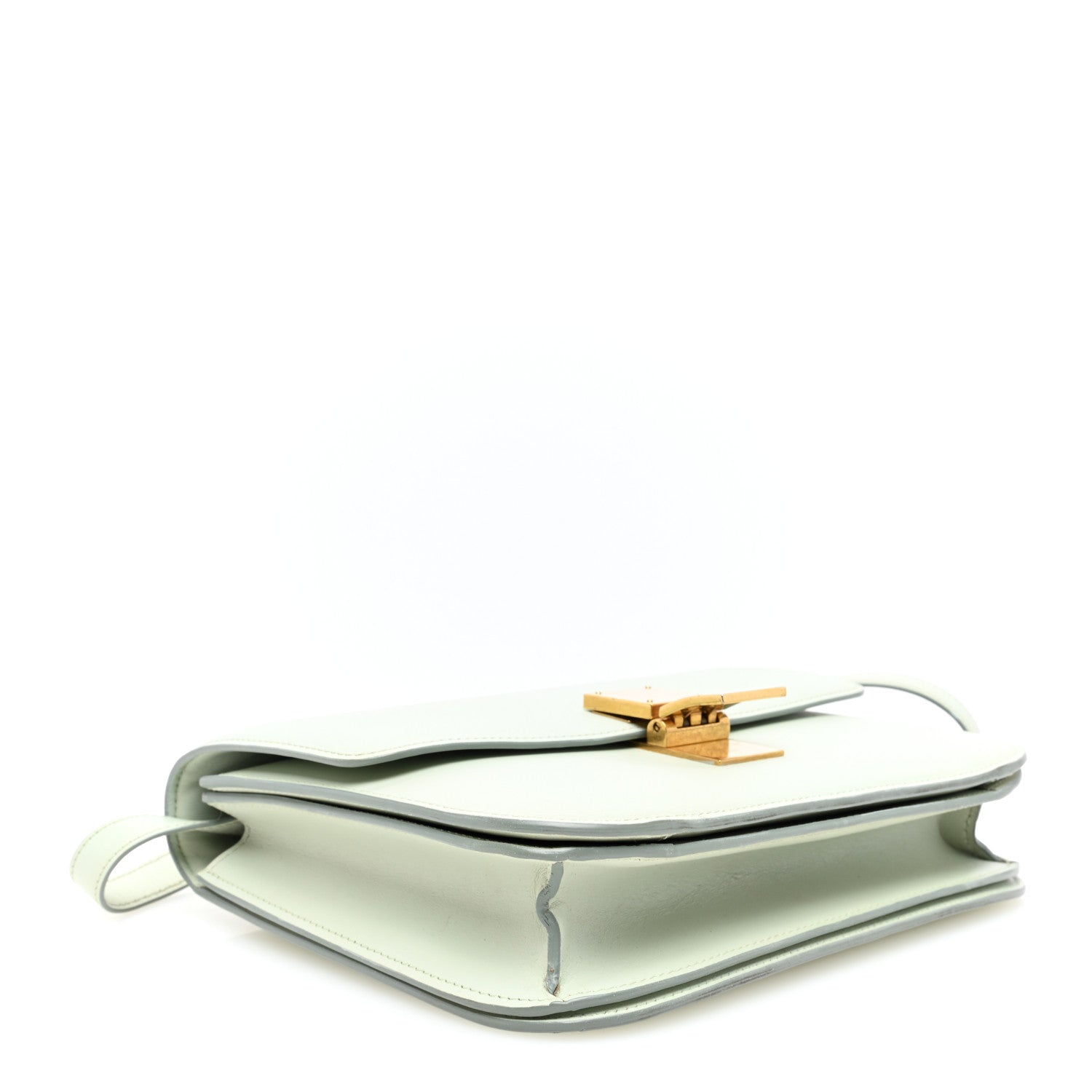 Celine Box Calfskin Medium Classic Box Flap Bag Mint 4 of 10