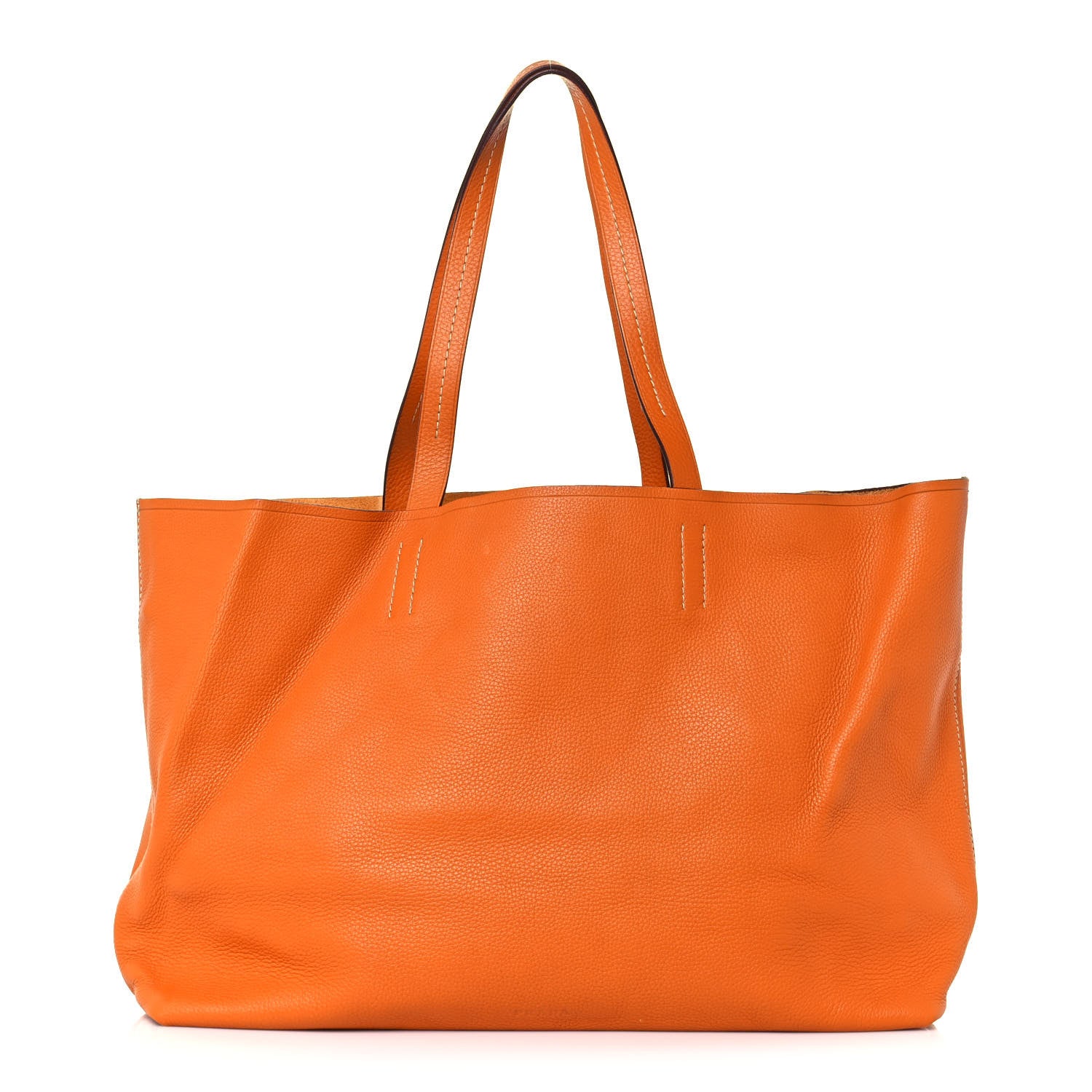 Prada Vitello Daino Tote Papaya 1 of 15