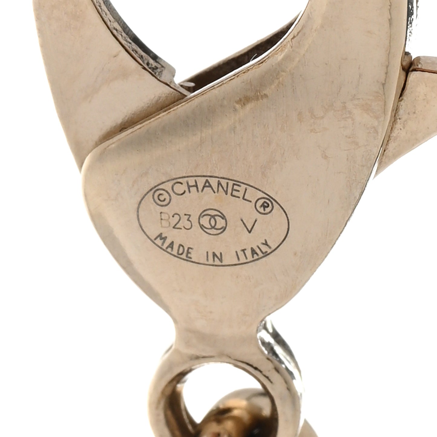 Crystal Chain CC Link Choker Gold Silver