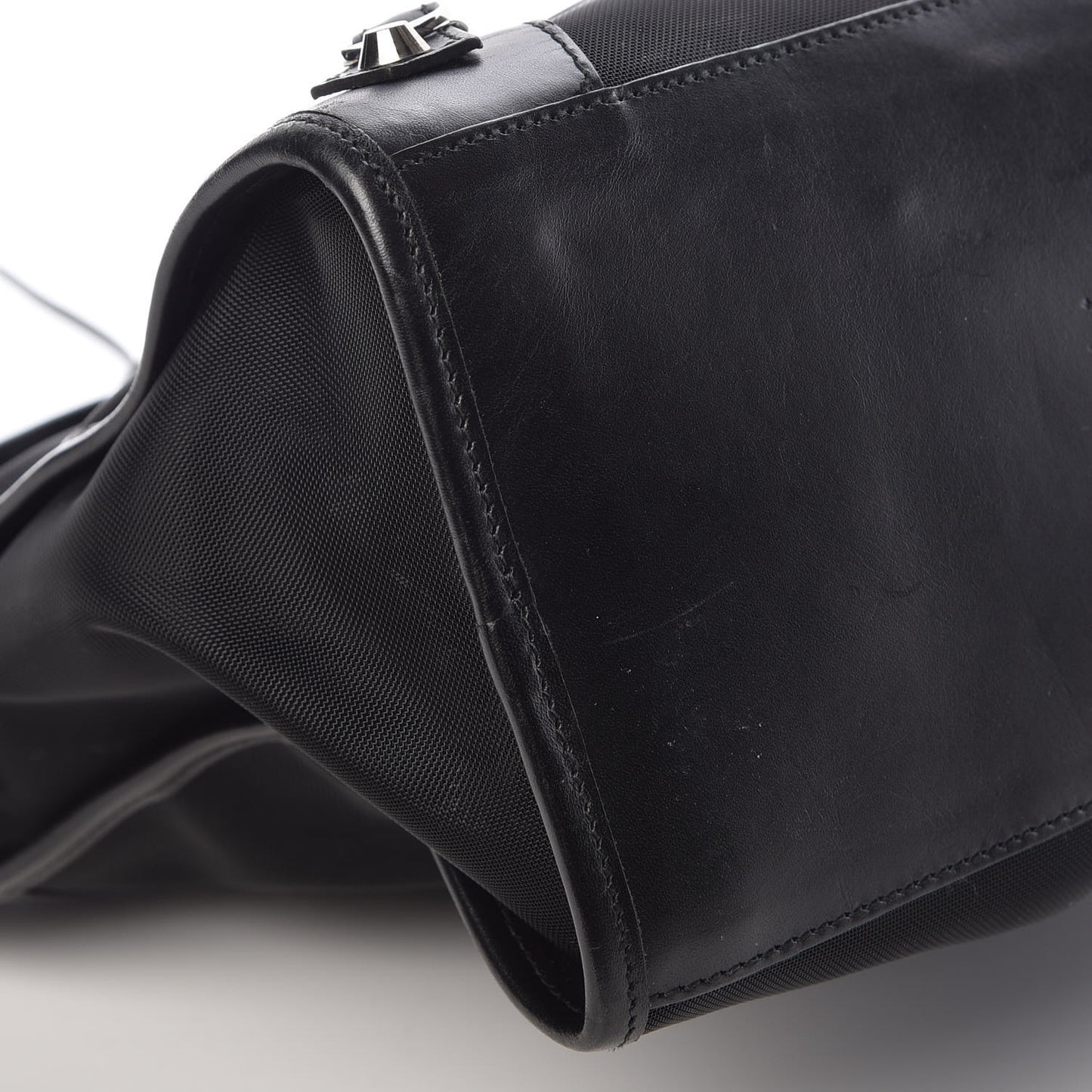 Mesh Calfskin Palladium Hardware City Black