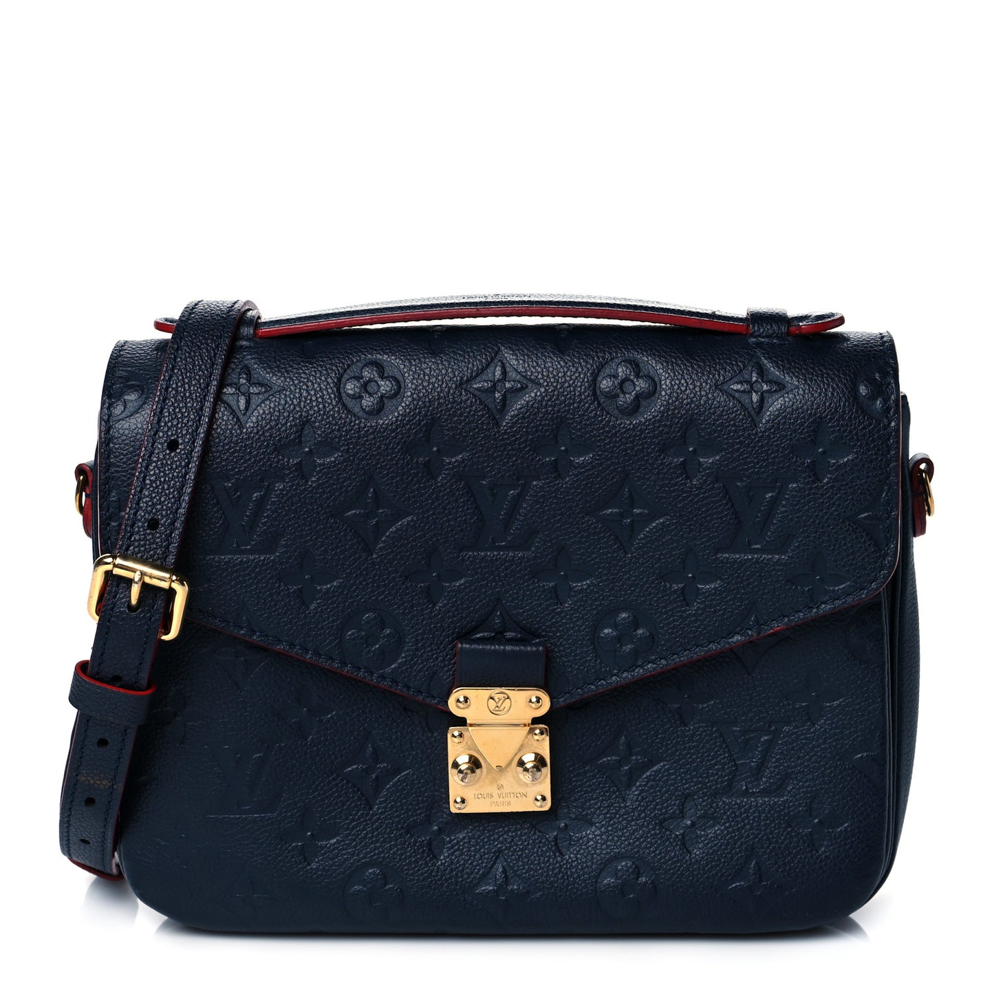 Empreinte Pochette Metis Marine Rouge