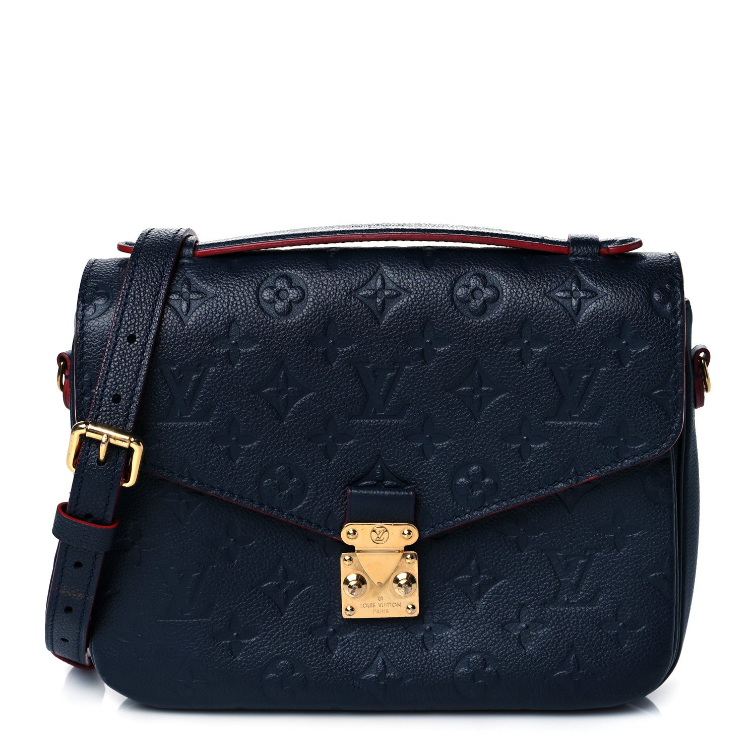 Louis Vuitton Empreinte Pochette Metis Marine Rouge 1 of 9