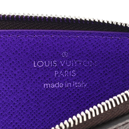 Louis Vuitton Taigarama Coin Card Holder Purple 6 of 6