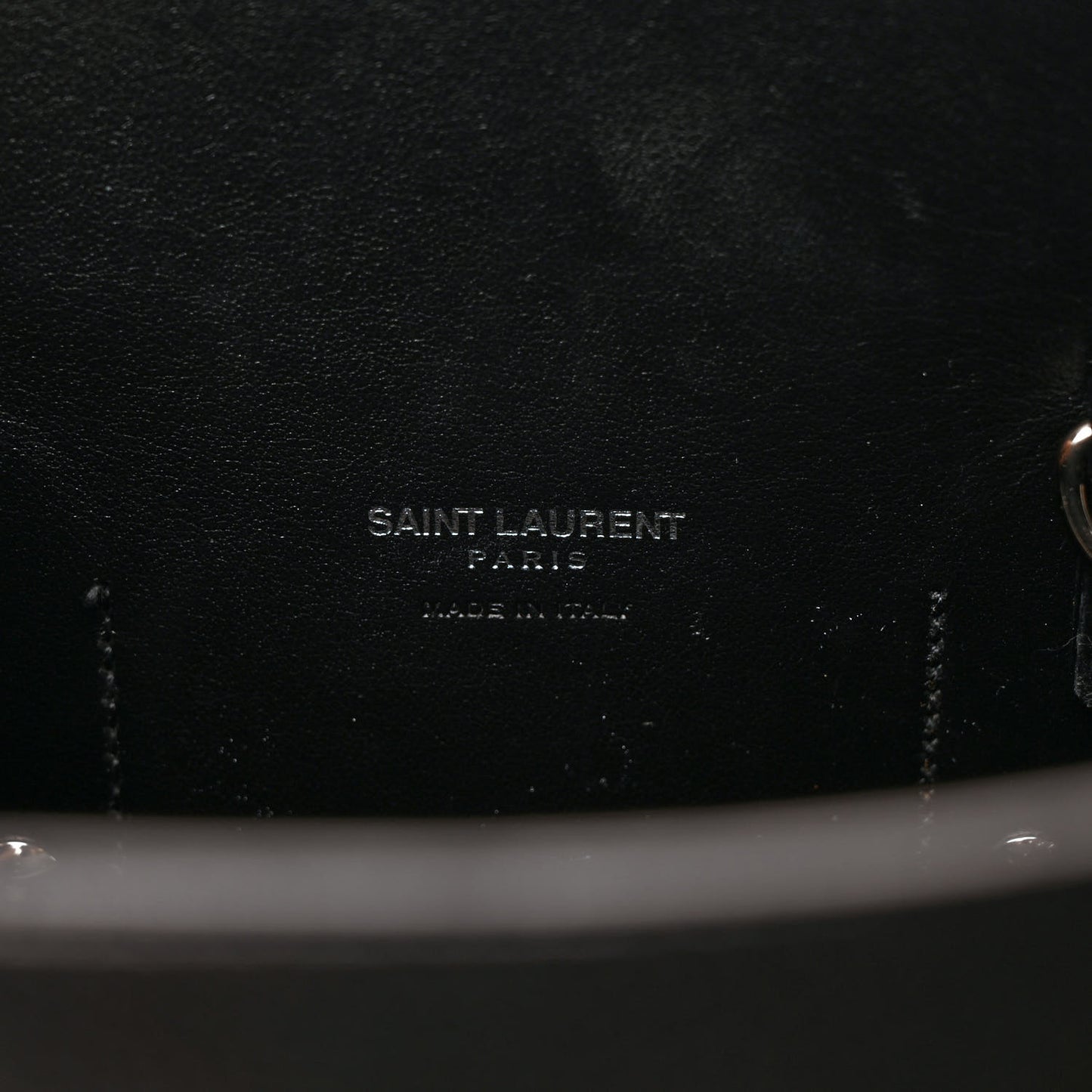 Grained Calfskin Small Sac De Jour Black