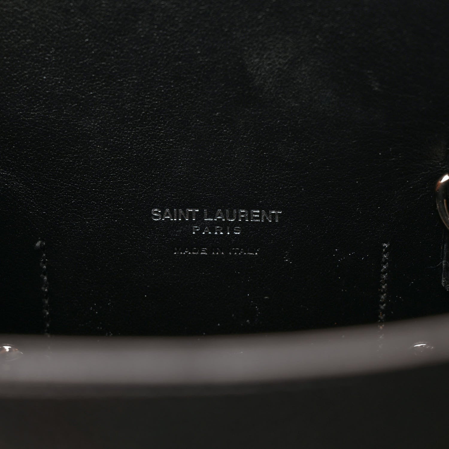 Saint Laurent Grained Calfskin Small Sac De Jour Black 6 of 8