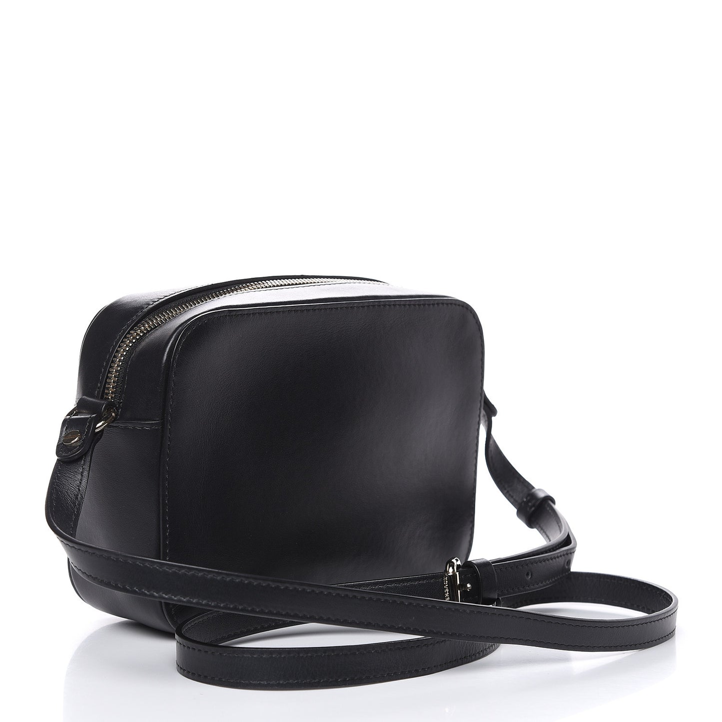 Calfskin Palazzo Camera Bag Black