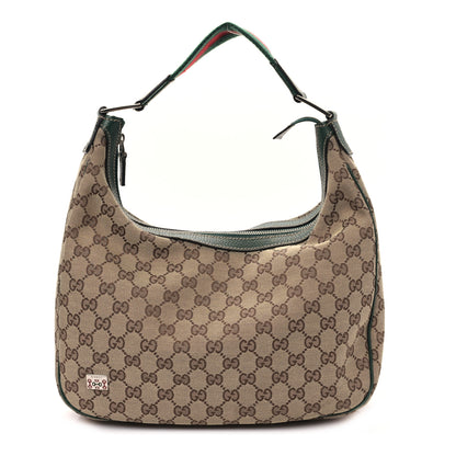 Gucci Monogram Medium Pop Hobo Green 1 of 9