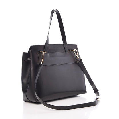 Mansur Gavriel Calfskin Lady Bag Black Flamma 3 of 6