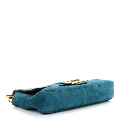 Fendi Chamois Large Baguette Ottanio 4 of 10