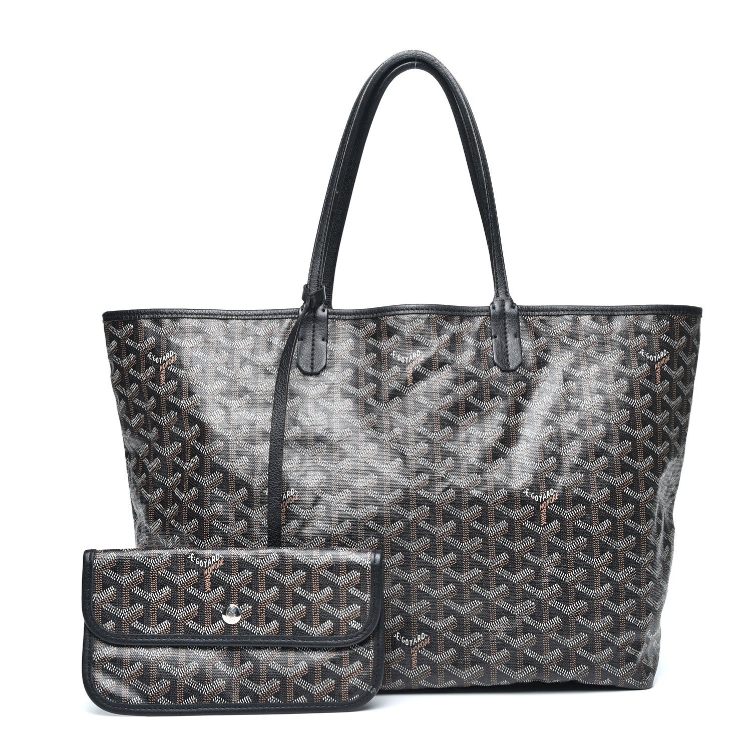 Goyard Goyardine Saint Louis PM Black 1 of 8