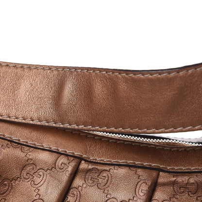Gucci Guccissima Medium Sukey Hobo Bronze 12 of 16
