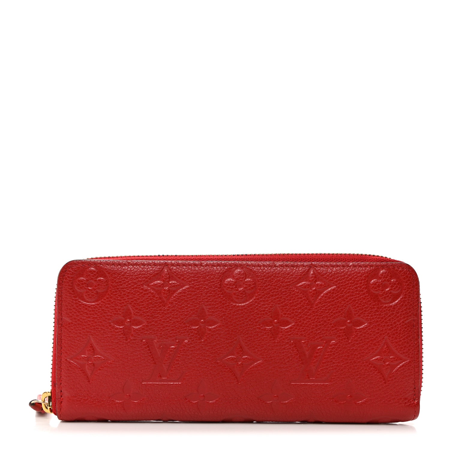 Louis Vuitton LOUIS VUITTON Empreinte Clemence Wallet Scarlet 1 of 8