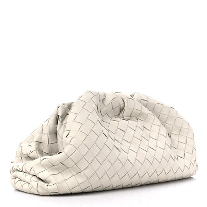 Bottega Veneta Nappa Maxi Intrecciato The Pouch Oversized Clutch Plaster 3 of 9