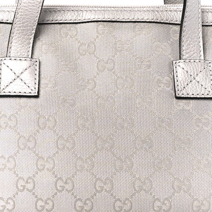 Gucci Monogram Small Boston Silver 8 of 10