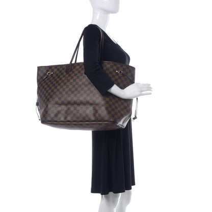 Louis Vuitton Damier Ebene Neverfull GM 2 of 21