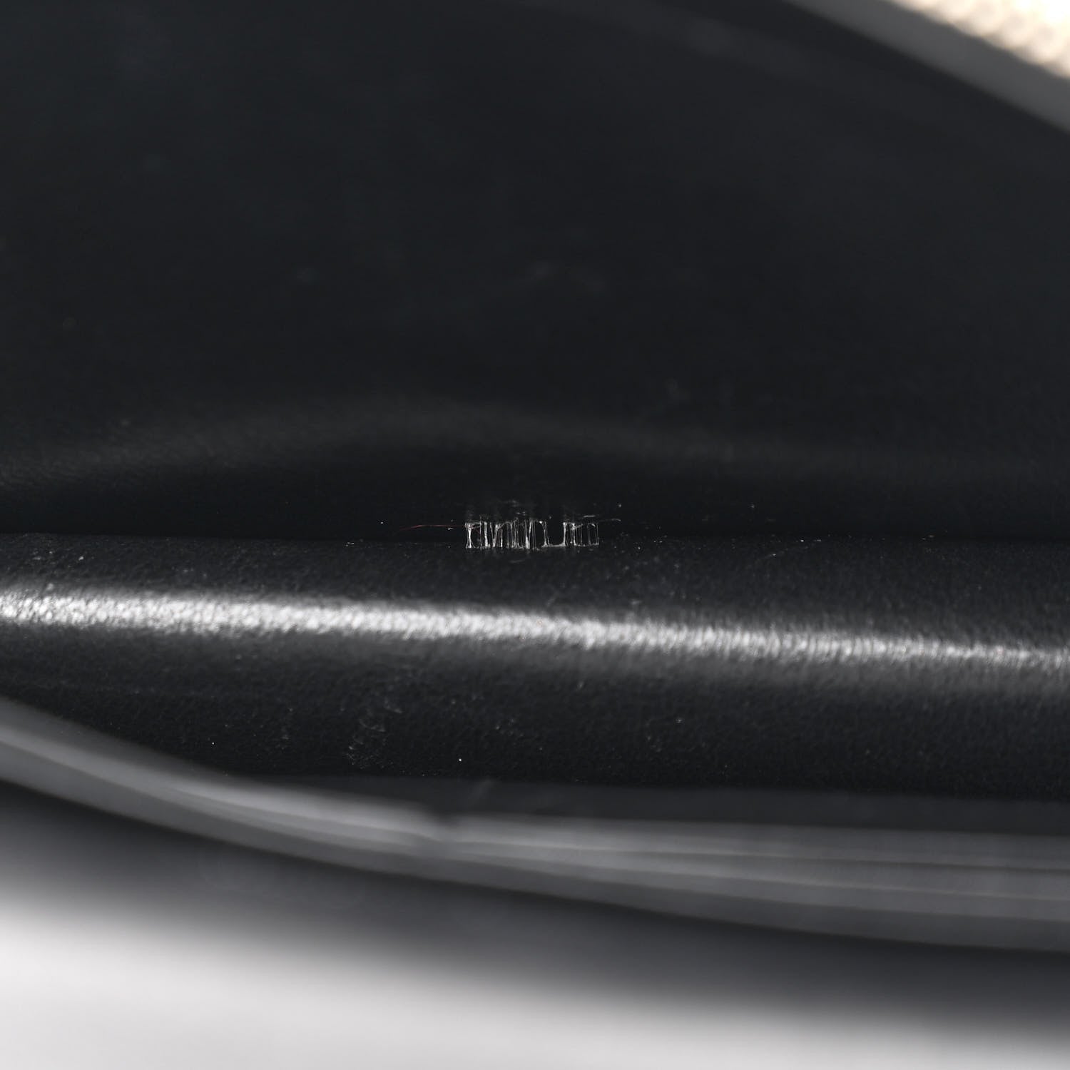 Saint Laurent Smooth Calfskin Classic Monogram Kate Tassel Chain Wallet Black 10 of 12