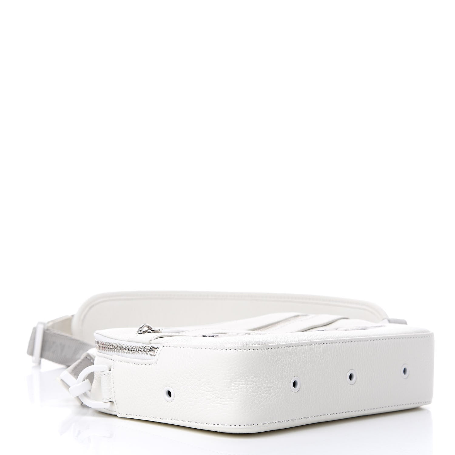 Christian Dior X DANIEL ARSHAM Grained Calfskin Safari Messenger White 4 of 10
